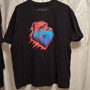 Pink Dolphins XXL black design T-shirt